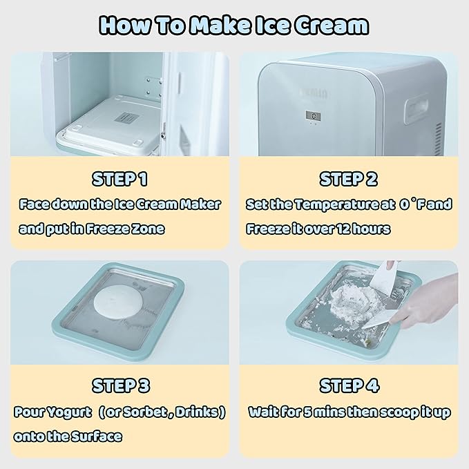 Ice Cream Maker, Rolled Ice Cream Maker