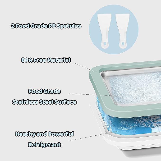 Ice Cream Maker, Rolled Ice Cream Maker