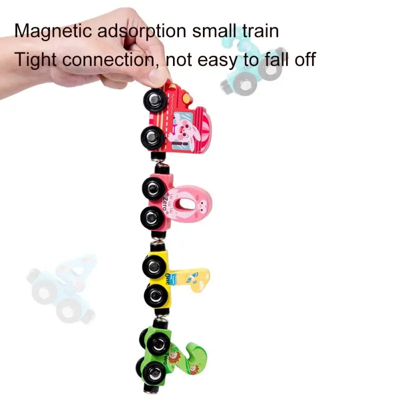 Magnetic Digital Number Train Toy For Kids