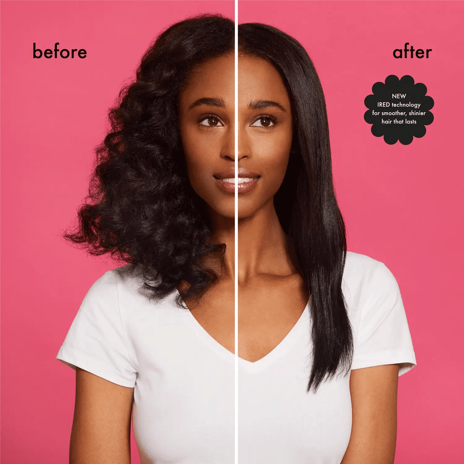 Hair Straightening Brush & Curler