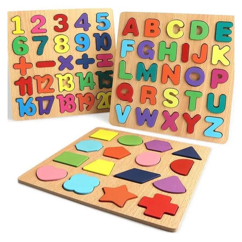 Capital Alphabets Puzzle -  ABC Learning Board